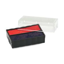 U. S. STAMP & SIGN USS P4850BR - Trodat E4850L Replacement Ink Pad - 1 Each - Blue, Red Ink -