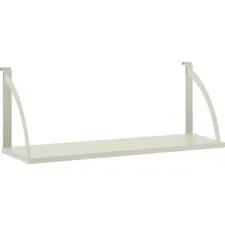HON COMPANY BSX VSH36GYGY - HON Verse Hanging Shelf, 36W - 36 Width x 24.8 Depth - Steel