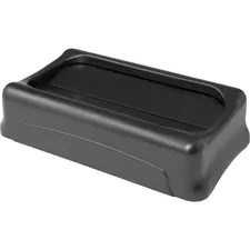Rubbermaid RCP 267360BK - Rubbermaid Commercial Slim Jim Container Swing Lid - Rectang