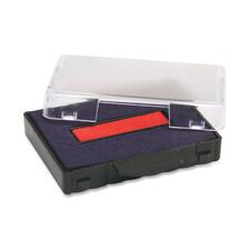 U. S. STAMP & SIGN USS P5440BR - Trodat T5444 Replacement Ink Pad - 1 Each - Blue, Red Ink - 