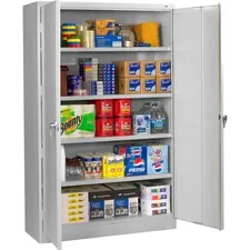 TENNSCO TNN J2478SULGY - Tennsco Jumbo Storage Cabinet - 48 x 24 x 78 - 5 x Shelf(ves