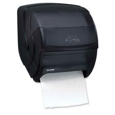 San Jamar SJM T850 - San Jamar Lever Roll Towel Dispenser - Center Pull, Coreless