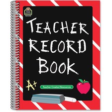 Teacher Created Resources TCR 2119 - Teacher Created Resources Chalkboard Teacher Record Book - 3
