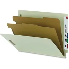 Nature Saver NAT SP17252 - Nature Saver Letter Recycled Classification Folder - 8 12 x 