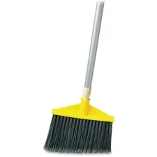 Rubbermaid RCP 638500GRA - Rubbermaid Commercial Aluminum Handle Angle Broom - Polyprop