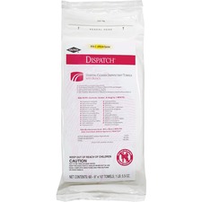 The Clorox Company CLO 69260 - Dispatch Hospital Cleaner Disinfectant Towels with Bleach - 