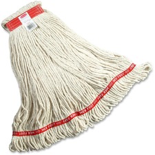Rubbermaid RCP A11306WHCT - Rubbermaid Commercial Web Foot Wet Mop - Yarn, Cotton, Synth