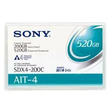 SONY SON SDX4200C - Sony AIT-4 Tape Cartridge - AIT-4 - 200 GB (Native)  520 GB 
