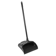 Rubbermaid RCP 253100BKCT - Rubbermaid Commercial LobbyPro Upright Dust Pan - 12.50 Wide