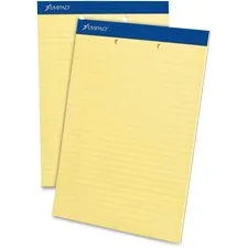 TOPS BUSINESS FORMS TOP 20224 - Ampad Perforated Ruled Pads - Letter - 50 Sheets - Stapled -