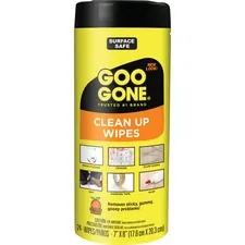 WEIMAN 2000EA - Goo Gone Tough Task Wipes - Wipe - 24  Canister - 1 Each - W