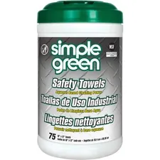 SUNSHINE MAKERS, INC. SMP 13351CT - Simple Green Multi-Purpose Cleaning Safety Towels - 10 x 11.