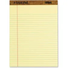 TOPS BUSINESS FORMS TOP 75327 - TOPS Legal Ruled Writing Pads - 50 Sheets - Stitched - Legal