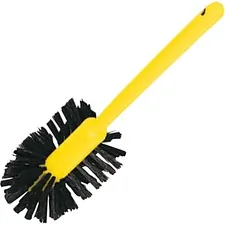 Rubbermaid RCP 632000BRNCT - Rubbermaid Commercial 17 Handle Toilet Bowl Brush - 1.50 Syn