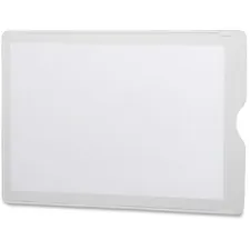TOPS BUSINESS FORMS OXF 65006 - Oxford File Jacket - 6 x 4 - Vinyl - Clear - 50  Box