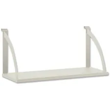 HON COMPANY BSX VSH24GYGY - HON Verse Hanging Shelf, 24W - 24 Width x 14.5 Depth - Steel
