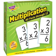 Trend Micro TEP 53203 - Trend Multiplication all facts through 12 Flash Cards - Them