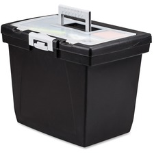 STOREX STX 61522B04C - Storex Nesting Portable File Box - External Dimensions: 15 W