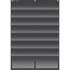 Teacher Created Resources TCR 20748 - Teacher Created Resources Black Calendar Pocket Chart - Them