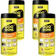 WEIMAN WMN 2000CT - Goo Gone Tough Task Wipes - Wipe - 24  Canister - 4  Carton 