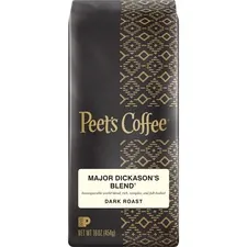 PEETS PEE 501677 - Peets Major Dickasons Blend Dark Roast Ground Coffee - Regul