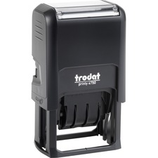 U. S. STAMP & SIGN USS E4756 - Trodat EcoPrinty 5-In-1 Date Stamp - Custom MessageDate Stam