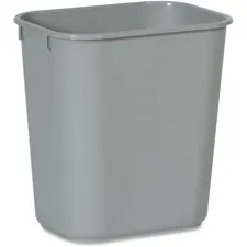 Rubbermaid RCP 2955GYCT - Rubbermaid Commercial Deskside Wastebasket - 3.25 gal Capaci