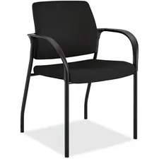 HON COMPANY HON IS110CU10 - HON Ignition 4-Leg Stacking Chair - Black Foam Seat - Black 