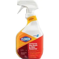 CLOROX CLO 31903BD - CloroxPro Disinfecting Bio Stain & Odor Remover - Spray - 32