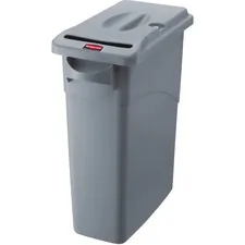 Rubbermaid RCP 9W15LGYCT - Rubbermaid Commercial Slim Jim Confidential Secure Container