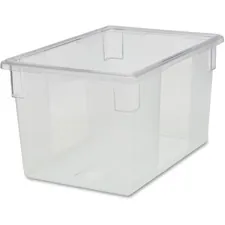 Rubbermaid RCP 3301CLECT - Rubbermaid Commercial 21-12 Gallon Food Tote Box - - Poly - 