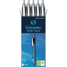 Schneider Schreibgerate GmbH and Co. KG RED 132501 - Schneider Slider Rave XB Ballpoint Pen - Extra Broad Pen Poi