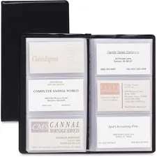 TOPS BUSINESS FORMS CRD 751610 - Cardinal Business Card File - 72 Capacity - 4.38 Width x 7.7
