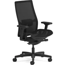 HON COMPANY HON I2MSKY2IMTN - HON Ignition 2.0 Mid-back Mesh Seat Task Chair - Black Mesh 