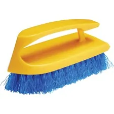 Rubbermaid FG648200COBLT - Rubbermaid Commercial Iron Handle Scrub Brush - Polypropylen