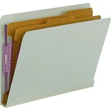 SMEAD MANUFACTURING CO. SMD 26810 - Smead 13 Tab Cut Letter Recycled Classification Folder - 8 1