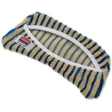 Rubbermaid RCP Q88100YL00CT - Rubbermaid Commercial HYGEN Flexi-Frame Scrub Cover - 8.3 Wi