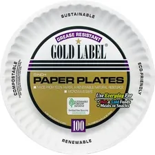 AJM PACKAGING CORP. 10100 - AJM Packaging Paper Dinnerware - - Paper - Disposable - Micr
