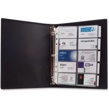 ANGLERS COMPANY LTD ANG 303 - Anglers 3-Ring Business Card Binder - 1000 Capacity - 8.50 W