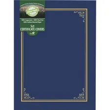 GEOGRAPHICS GEO 49017 - Geographics Letter Certificate Holder - 8 12 x 11 - Navy - 1