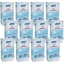 GOJO GOJ 902712CT - PURELL Cottony Soft Hand Sanitizing Wipes - 5 x 7 - White - 