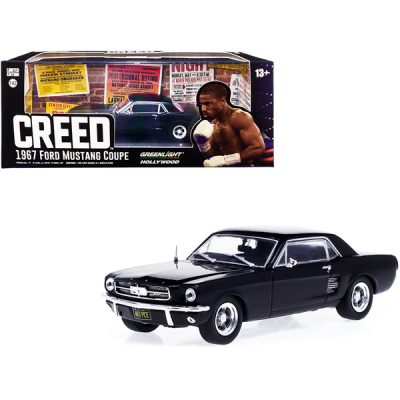 Greenlight 86615 - 1967 Ford Mustang Coupe Matt Black (Adonis Creeds) Creed (20