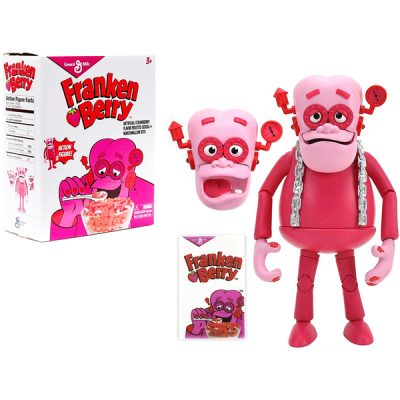 Jada Toys 32651 - Franken Berry 6.25 Moveable Figurine with Alternate Head and