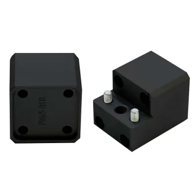 Edge P13168-1400TEBBK - PTM Edge 4-Bolt Mounting Brackets - Black