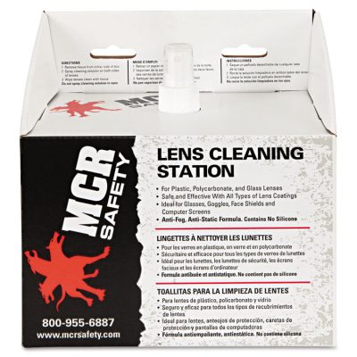 MCR SAFETY LCS1 - STATION,LENS CLEAN,DSPOSE