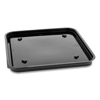 PACTIV CORPORATION 75SBASE - CONTAINER,SQ BASE,6X6,BK