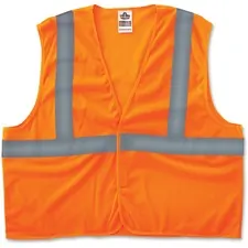 Tenacious Holdings Inc EGO 20965 - GloWear Class 2 Orange Super Econo Vest - Reflective, Machin
