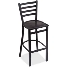 Holland Bar Stools Co HBC OD40030 - Holland Bar Stools OD400 Outdoor Stool - Black Steel Frame -