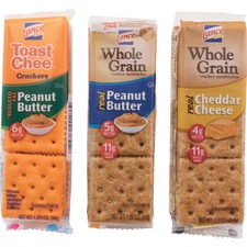 SnydersLance Inc LNE 40626 - Lance Cracker Sandwiches Variety Pack - Low Fat - Peanut But
