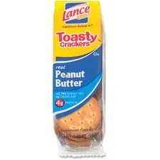 SnydersLance Inc LNE SN40654 - Lance Toasty Peanut Butter Cracker Sandwiches Packs - Indivi